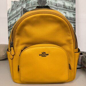 Coach 5666 Court Backpack IN Ochre